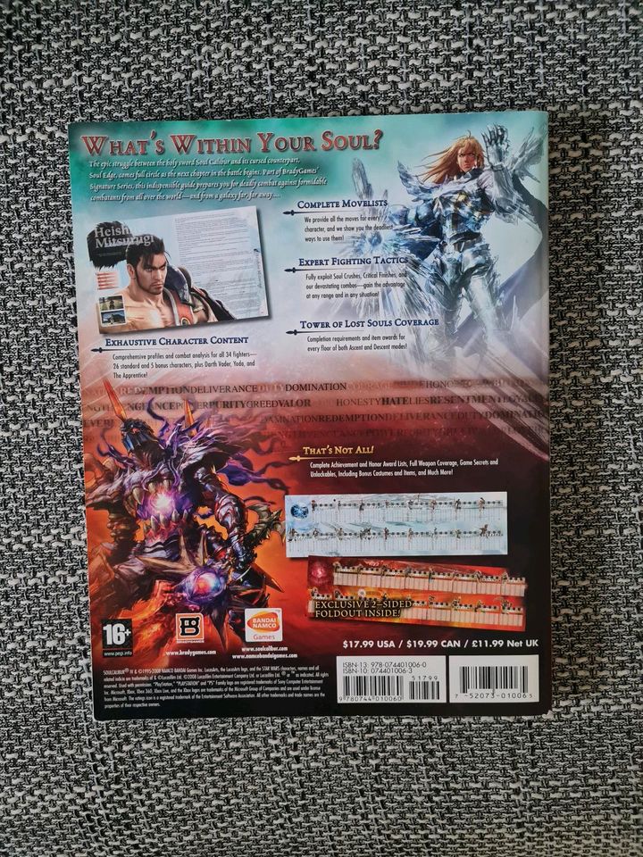 Soul Calibur 4 official Guide Brady Games Top Zustand in Gilching