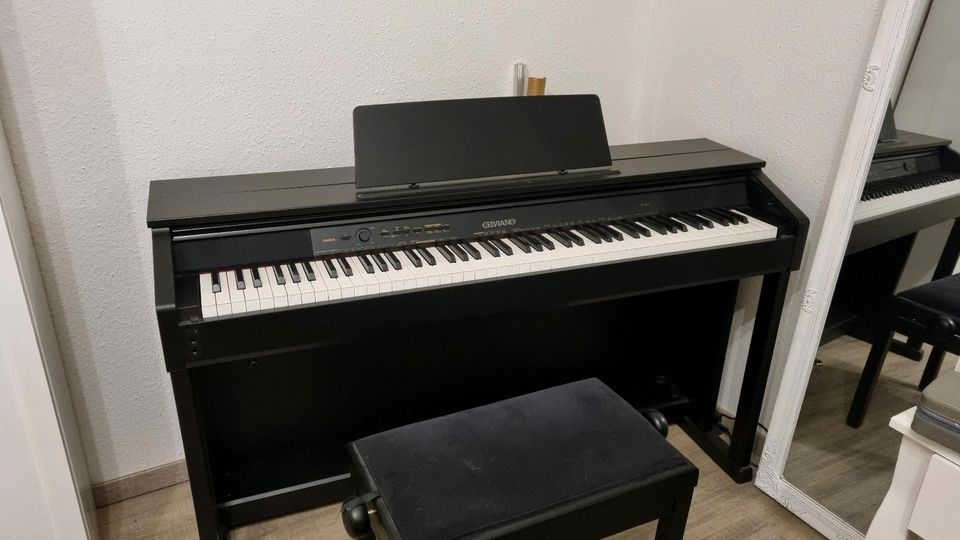 E-Piano Casio AP-460 inklusive Stuhl in Düsseldorf