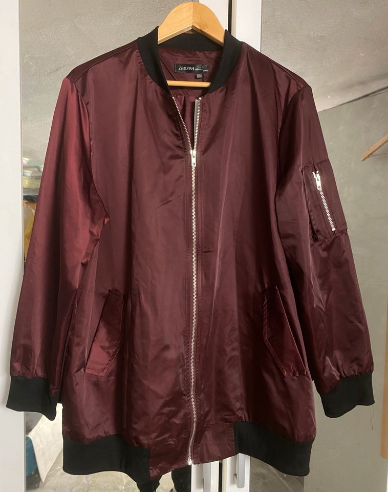 Bomberjacke, bordeauxrot, Gr.3XL - NEU!! in Steinfurt