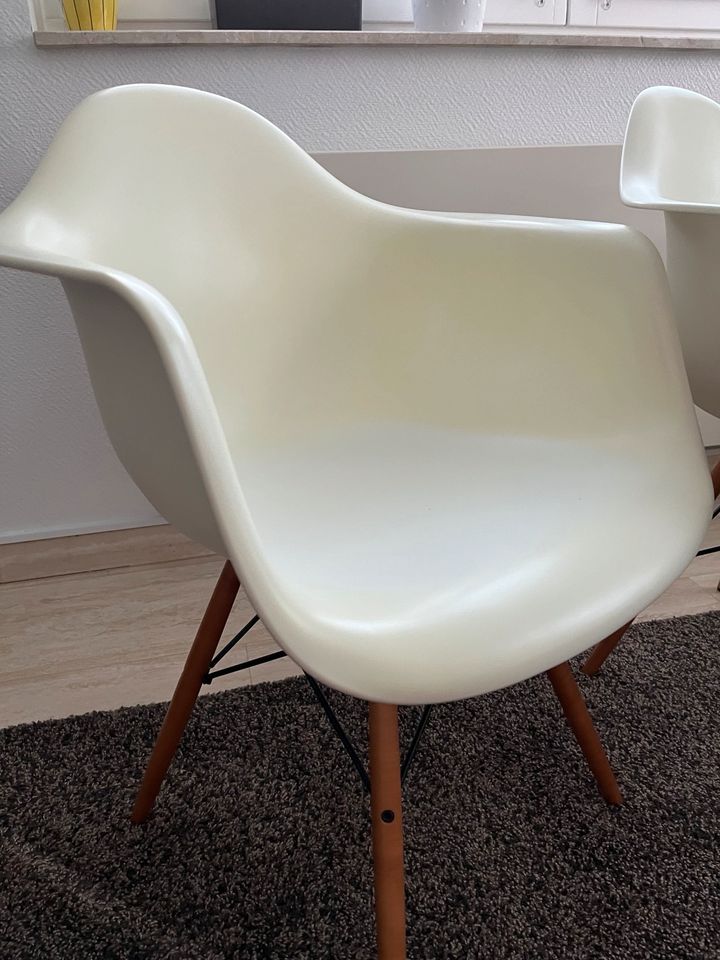 Eames DAW Stuhl 1 von 2 Armchair Vitra Weiß in Wolfsburg