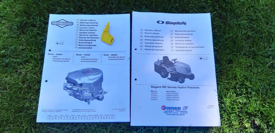 ⭐ Top Benzin Rasentraktor Simplicity Iseki Aufsitzmäher Mäher