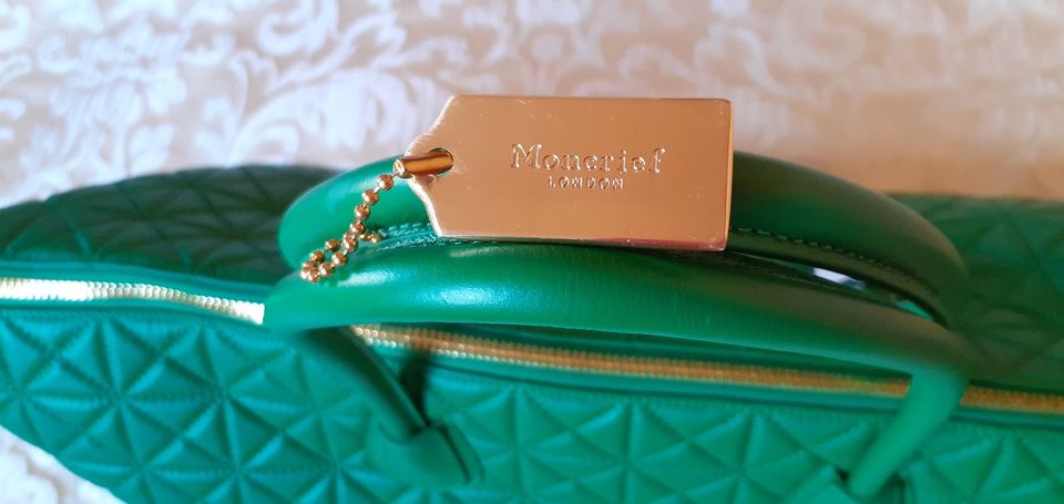 Tasche, Luxusmarke Moncrief London neu, Weekender Emerald Green in Hamburg