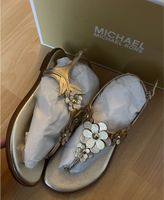 Michael Kors Schuhe Flora Thong  40 NEU Gold Nordrhein-Westfalen - Herzogenrath Vorschau