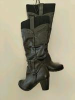 Damen Stiefel mit Absatz schwarz Marco Tozzi Baden-Württemberg - Hüttlingen Vorschau