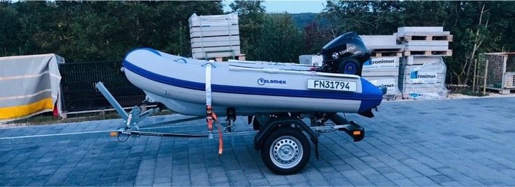 Motorboot mit Bodenseezulassung in Amtzell