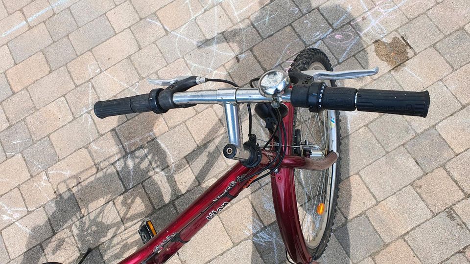 Fahrrad TITAN City-Bike rot 26 Zoll fahrbereit in Leipzig