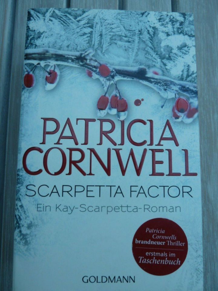 Patricia Cornwell "Scarpetta Factor" Thriller Krimi in Kleve