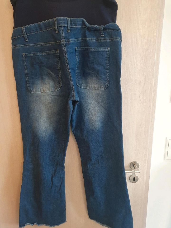 Umstands-Hose, Jeans, Größe 48 in Elsterheide
