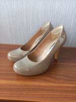 Tamaris Pumps 40 beige Lack Damen elegant schick festlich Rheinland-Pfalz - Vallendar Vorschau