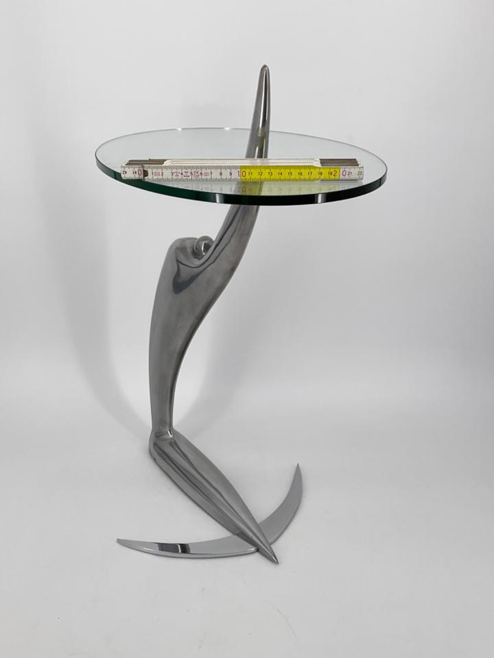 *SKULPTURALER BEISTELLTISCH POMO XO DESIGN ARCADA SWING CARAMIA in Berlin