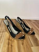 Damen Schuhe Pumps Marine Größe 40 Plateau Highheels Peeptoe Niedersachsen - Bassum Vorschau