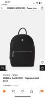 Tommy Hilfiger Rucksack Tasche schwarz Emblem Backpack NEU Eimsbüttel - Hamburg Schnelsen Vorschau