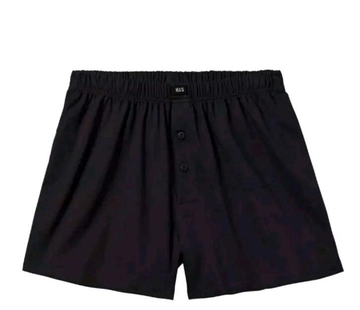 "H.I.S." HERREN SHORTS black GR.3/XS (4er-SET) NEU UVP 34, in Leipzig