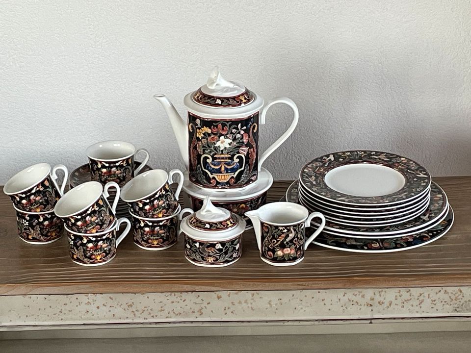 VILLEROY & BOCH GALLO DESIGN INTARSIA, Kaffee-Service, Rarität in Leonberg