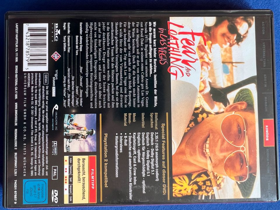 DVD Fear and Loathing in Las Vegas (Johnny Depp Benicio del Toro) in Frankfurt am Main