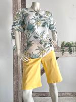 2T-Stretch Bermuda TOM TAILOR gelb+Shirtbluse TAIFUN bunt 40/42 Kr. Dachau - Dachau Vorschau