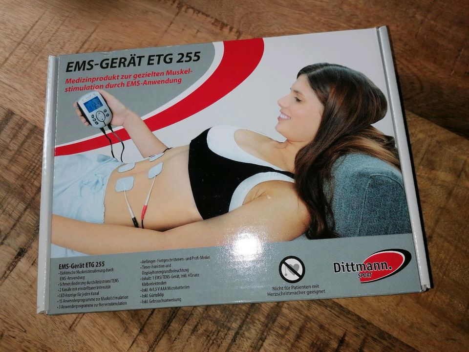 EMS Gerät ETG 255 Medizin Produkt Dittmann Sport Muskel Stimulati in Berlin