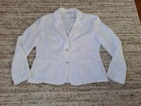 Blazer Leinen weiss Elégance L 40 42 Madeleine Lochstickerei Niedersachsen - Melle Vorschau