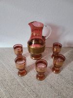 Gläser Set mit Krug "Czech Boho Glaskunst" Vintage Nordrhein-Westfalen - Uedem Vorschau