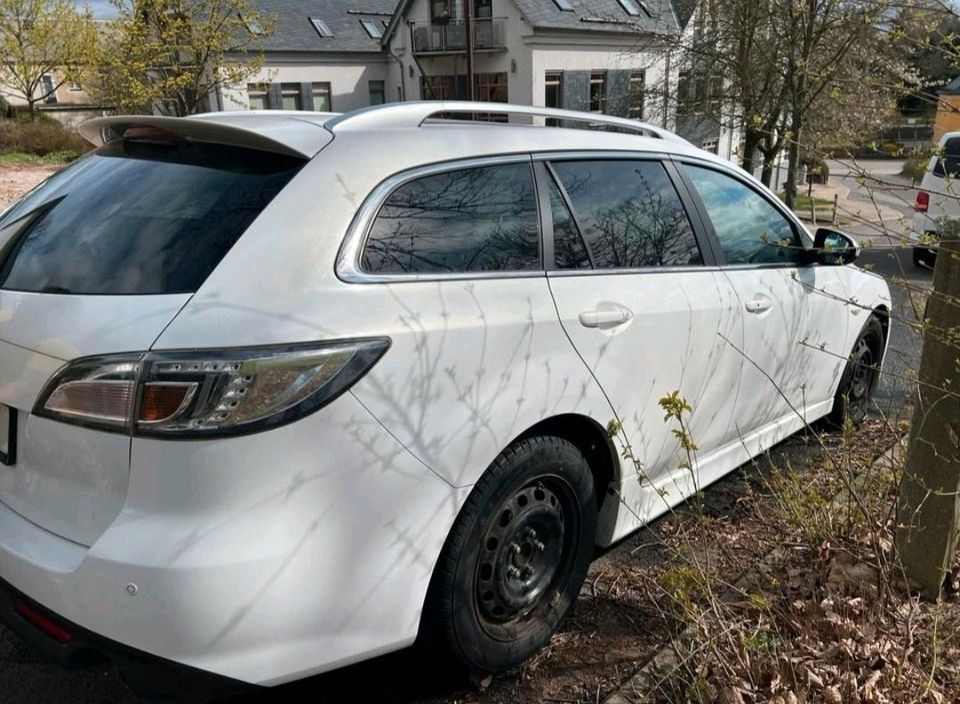 Mazda 6 2.2 Diesel MOTORSCHADEN Kombi TÜV Standheizung in Hohenstein-Ernstthal