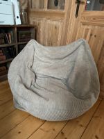 Sitzsack grobkord cord Kord Sessel NP 200€ beige Niedersachsen - Celle Vorschau