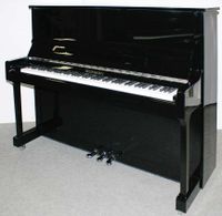 Klavier Weinberg U 121 T, 121 cm hoch, schwarz poliert Niedersachsen - Egestorf Vorschau