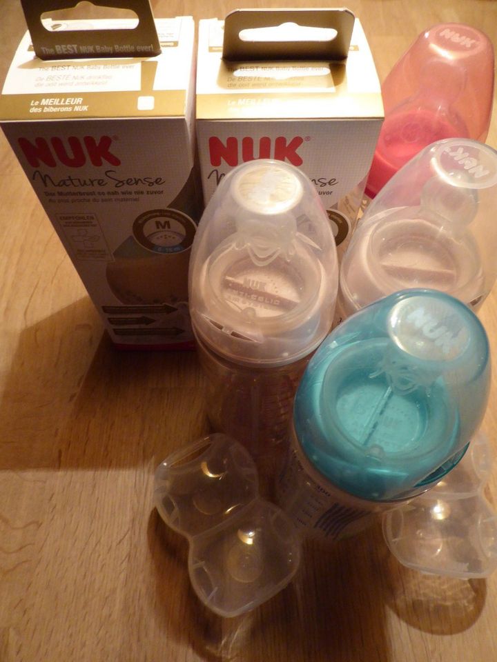 NUK Baby Starter Set 6 - 18M Babyflaschen - 6 Stück + Bonus in Postau