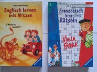 Englisch lernen mit Witzen +Französisch mit Rätseln, je 1,00 € Niedersachsen - Hesel Vorschau