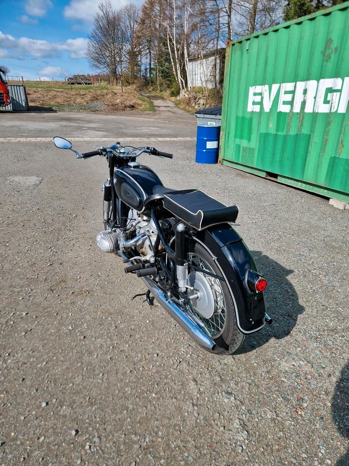 BMW R69 Bj 57 in Börnichen bei Zschopau