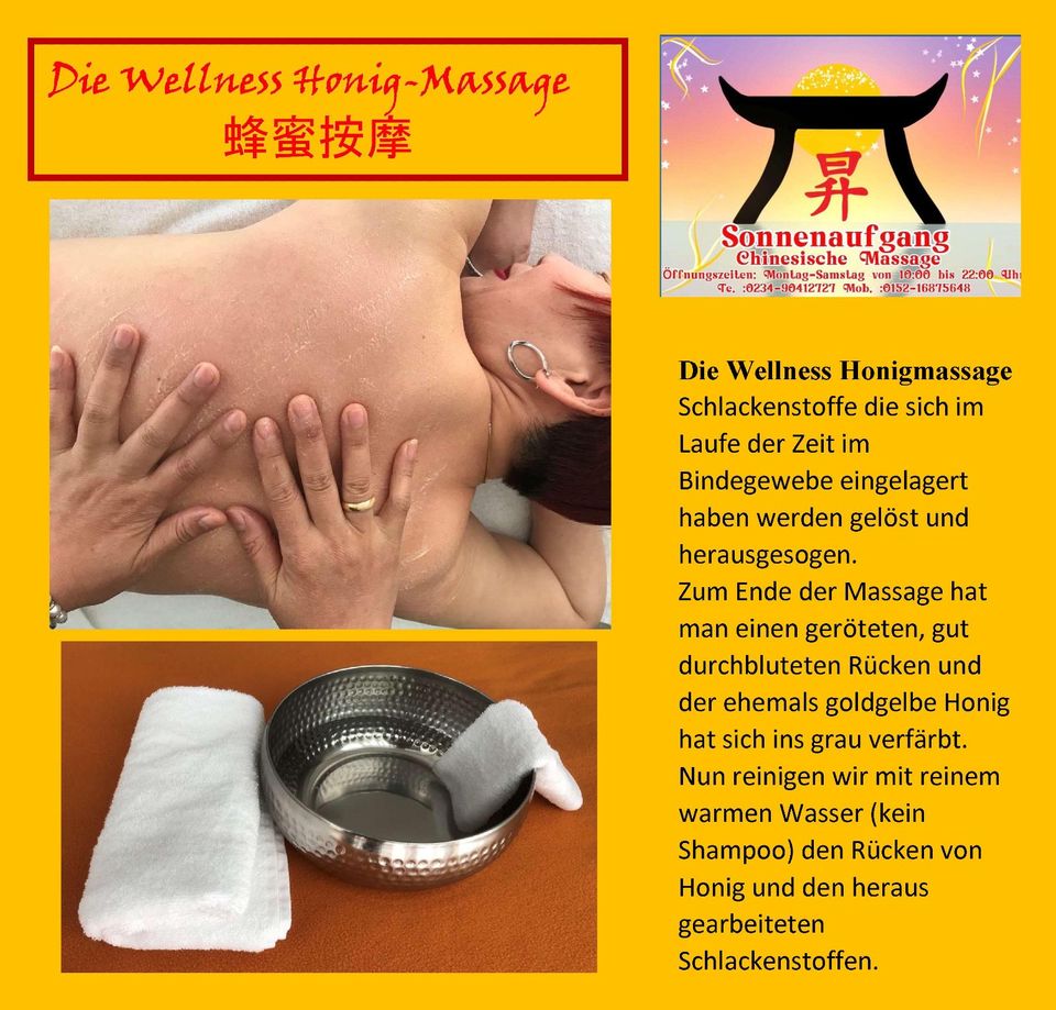 Chinesische Massage Sonnenaufgang in Bochum