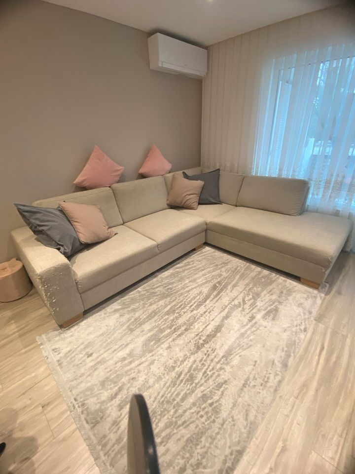 IKEA SÖRVALLEN Ecksofa in beige in Wiesbaden