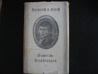 Heinrich von Kleist / sämtliche Erzählungen Wandsbek - Hamburg Bramfeld Vorschau