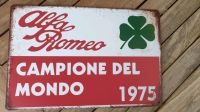 Alfa Romeo Blechschild Campione del Mondo  1975 Berlin - Charlottenburg Vorschau