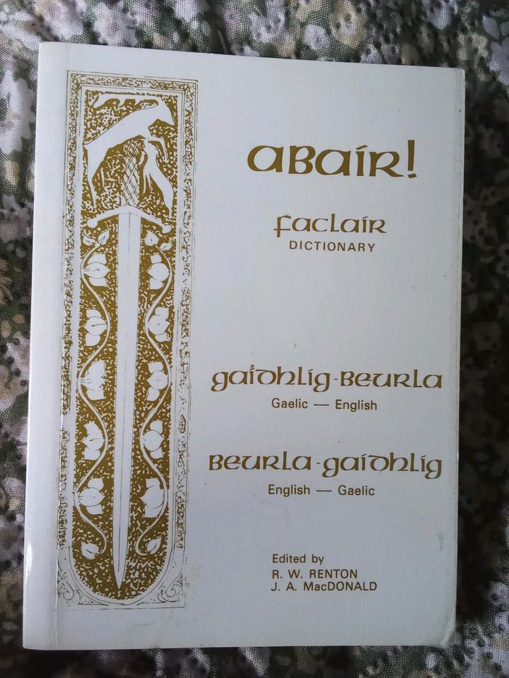 Wörterbuch Dictionary english/gaelic und umgekehrt in Bielefeld