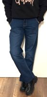 Damen gerades Bein dunkel blau Jeans Hose s m l xl Hessen - Groß-Gerau Vorschau