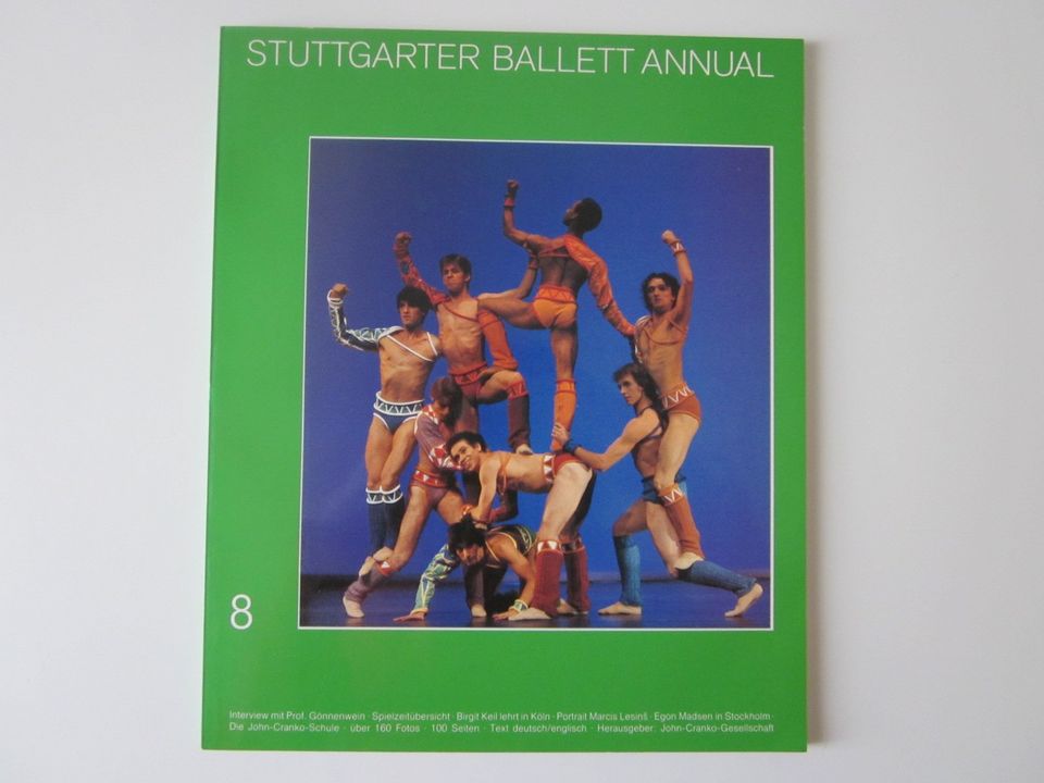 Stuttgarter Ballett Annual 8 Spielzeit 1984/85 Sammeln in Sontheim