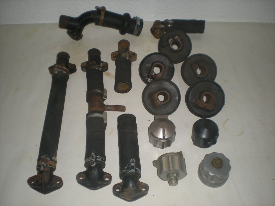 W50, S4000, Wasserleisten, Hydraulikkupplung, Gummikupplungen in Tanna