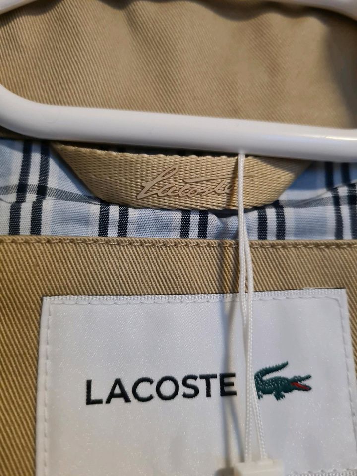 NEU OVP Lacoste Übergangsjacke 50 / M beige in Düsseldorf