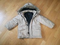 Warme Daunenwinterjacke mit Kapuze 116 Wuppertal - Vohwinkel Vorschau