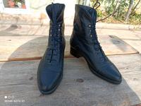 Fast neu Gefütterte Damenstiefeletten aus weichem Leder Blau 39 Bayern - Dettelbach Vorschau