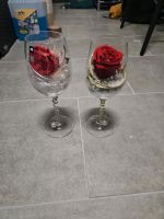 Glas mit Rose Hochzeit Valentinstag Rheinland-Pfalz - Wörrstadt Vorschau