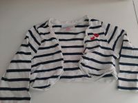 Bolero Jäckchen Baby schwarz-weis -Gr. 74 Hessen - Marburg Vorschau