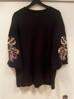 H&M Pullover mit kurzen Armen, Ornamente/ Muster gestickt Gold Nordrhein-Westfalen - Bergisch Gladbach Vorschau