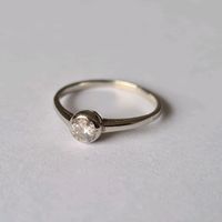 Ring Gold 585 0.25 Karat Brillant Damen Größe 52 Diamant Niedersachsen - Lehrte Vorschau