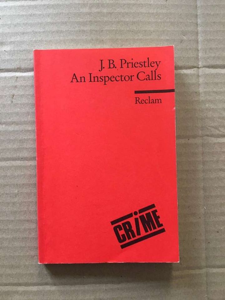 An Inspector calls, J. B. Priestley, Reclam, Englisch in Bremen