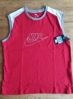 NIKE, Achsel - Shirt, Gr. M, rot, neu Brandenburg - Blankenfelde Vorschau