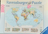 Tausch: Ravensburger Puzzle Weltkarte mit Flaggen Rheinland-Pfalz - Ludwigshafen Vorschau