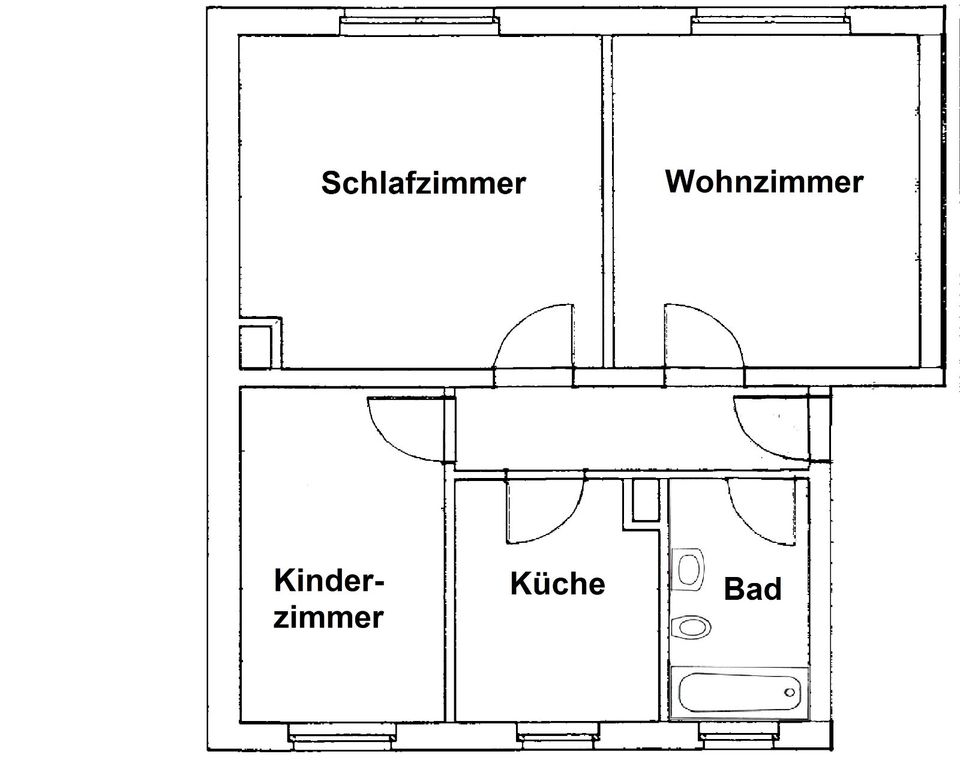 Schöne 3-Raumwohnung in Pölzig gibt`s bei uns! in Pölzig