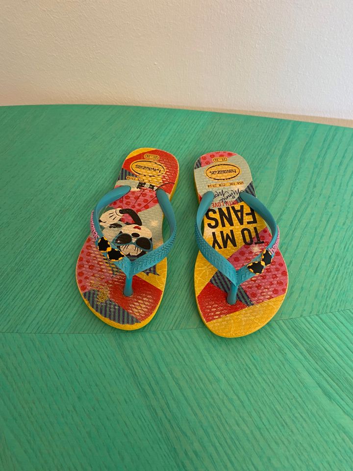 Havaianas Flipflops Zehentreter Minnie Mouse Größe 25/26 in Hannover