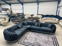 (GLORIA Ecksofa) Chesterfield Wohnlandschaft Eckgarnitur Couch Sessel Sofa Gästezimmer QMLager QM Lager Bayern - Ursensollen Vorschau